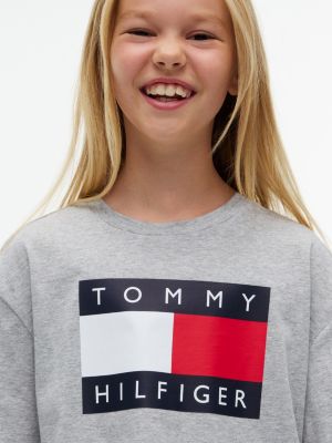 Детские футболки Tommy Hilfiger Kids' Classic Flag Badge T-Shirt — фото 3