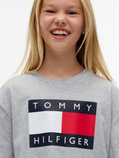 Kids' Classic Flag Badge T-Shirt — Grey 3