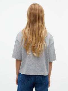 Kids' Classic Flag Badge T-Shirt — Grey 4