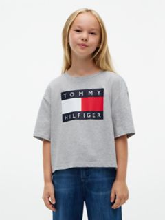 Kids' Classic Flag Badge T-Shirt — Grey 1