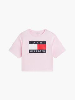 Kids' Classic Flag Badge T-Shirt — Pink 5