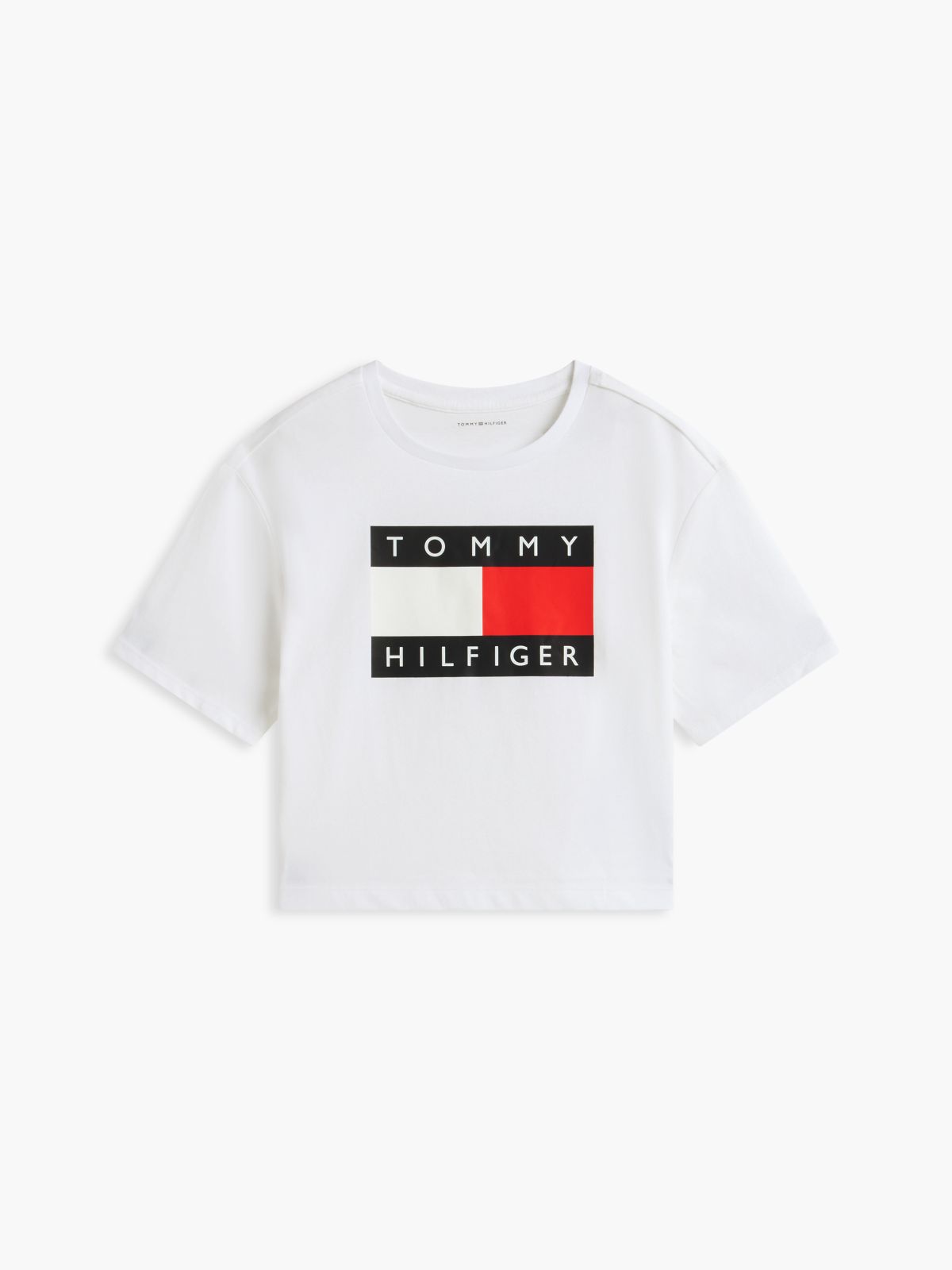 Kids' Classic Flag Badge T-Shirt — White