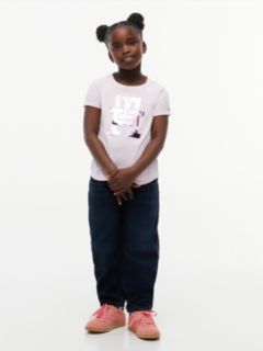 Kids' Flip Sequin Monogram T-Shirt — Pink 2
