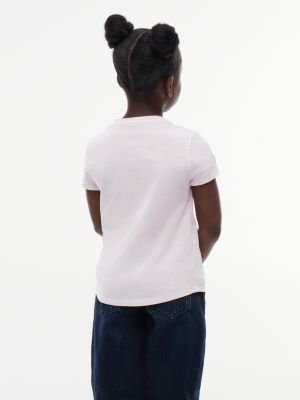 Детские футболки Tommy Hilfiger Kids' Flip Sequin Monogram T-Shirt — фото 4