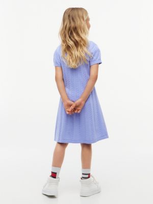 Детские платья Tommy Hilfiger Kids' Polo Sweater Dress — фото 4