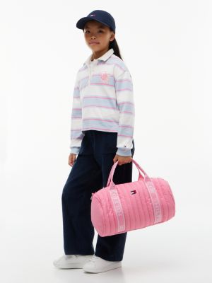 Детские сумки Tommy Hilfiger Kids' Quilted Duffel — фото 2