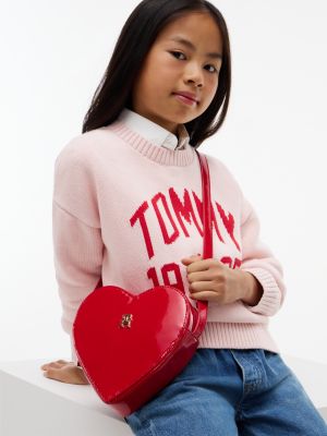 Детская сумка Tommy Hilfiger Heart Crossbody, цвет: Красный — фото 2