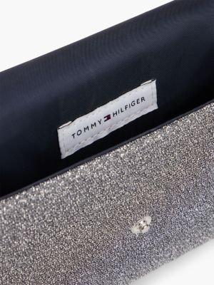 Детская сумка Tommy Hilfiger Glitter Crossbody, цвет: Серебряный — фото 5