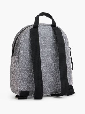 Рюкзак Tommy Hilfiger Glitter для детей, цвет: Серебряный — фото 3