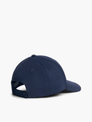 Детская кепка Tommy Hilfiger Faux Suede, цвет: Космический синий — фото 2