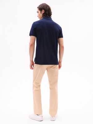 Мужские топы Tommy Hilfiger Regular Fit Under-Collar Logo Polo — фото 4