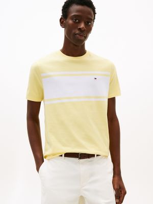 Block Stripe T-Shirt, Citronella