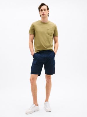 Washed Pocket T-Shirt, Uniform Olive