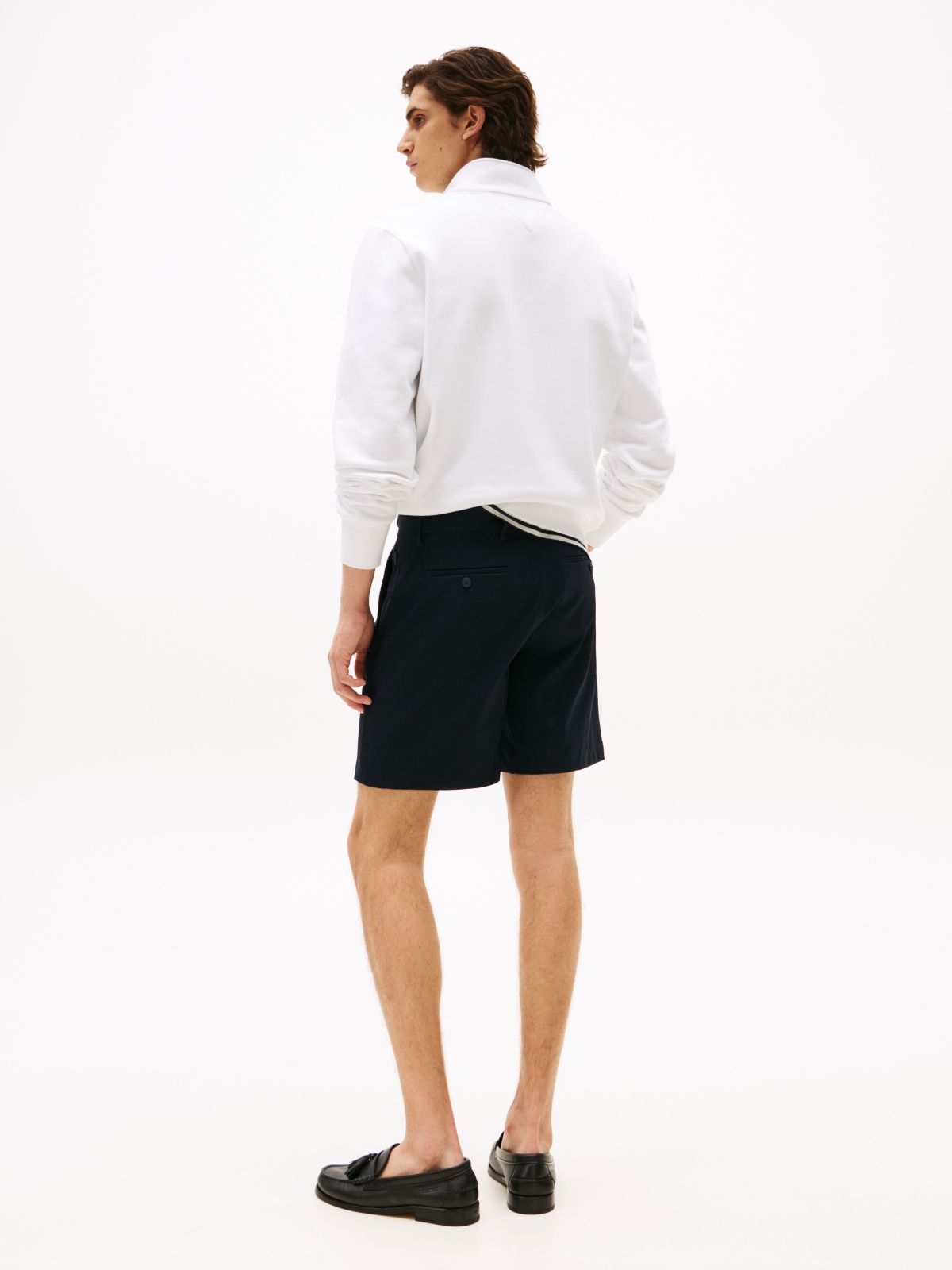 Solid Stretch 7" Tech Short — Navy