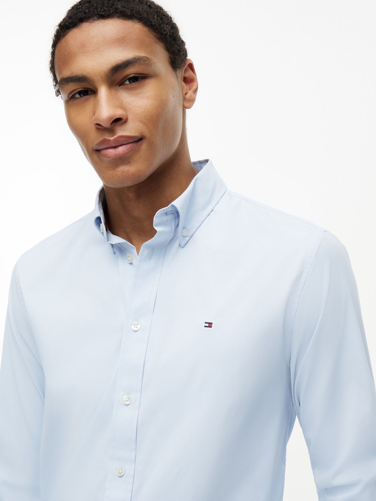 Regular Fit TH Performance Shirt — Sky Blue