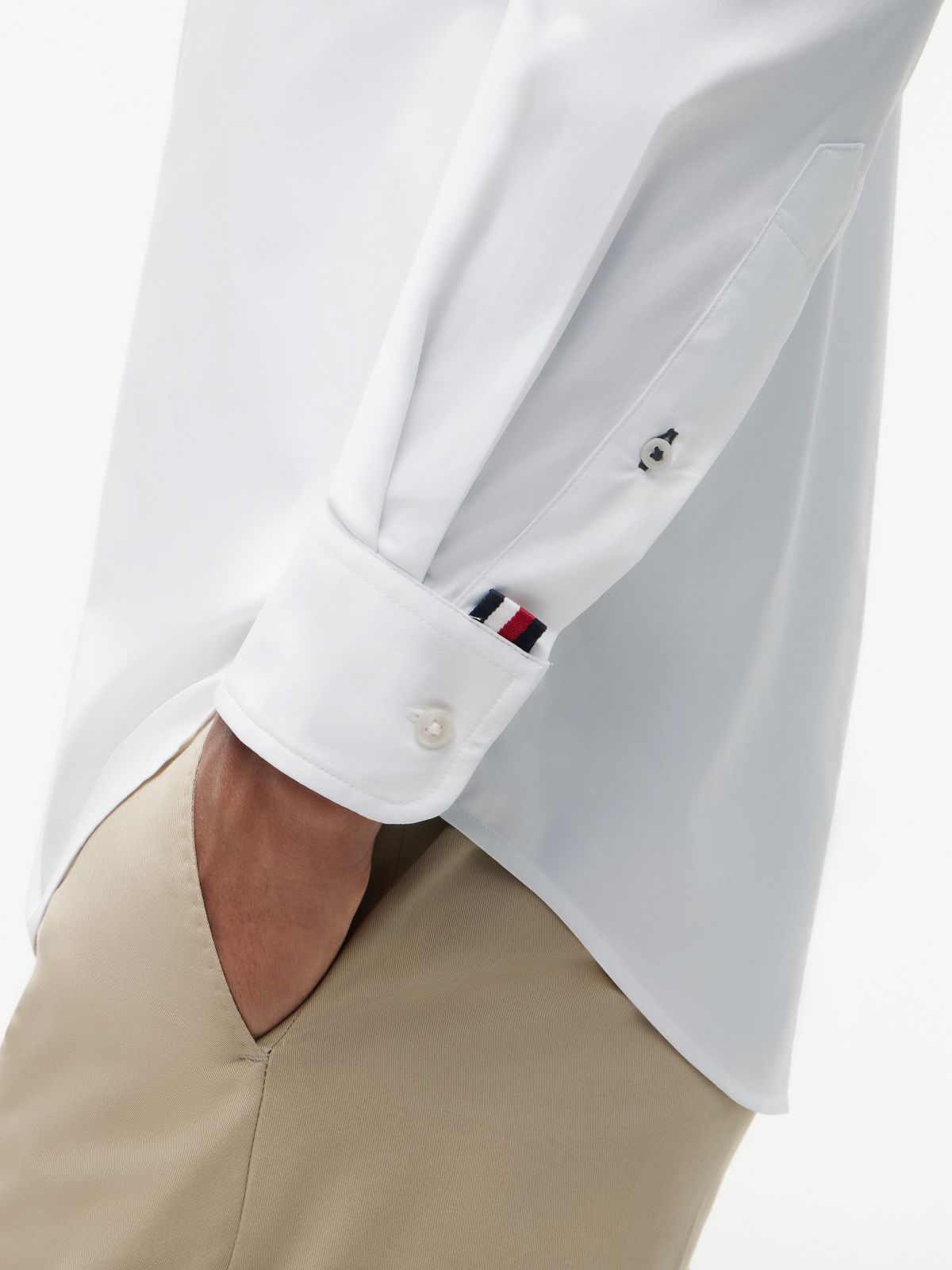 Regular Fit TH Performance Shirt — Optic White