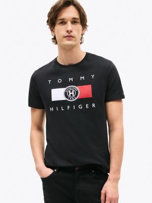 Hilfiger Circle Logo T-Shirt, Black