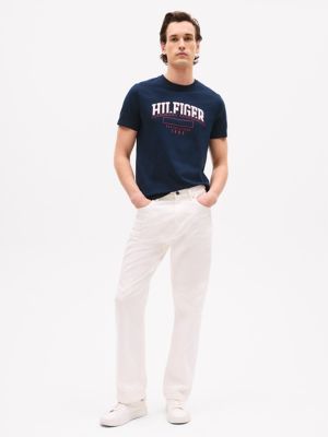 Bold Hilfiger Logo T-Shirt, Navy