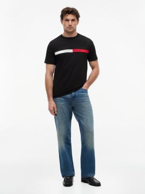 Мужские футболки Tommy Hilfiger Colorblock Flag Stripe Logo T-Shirt — фото 2