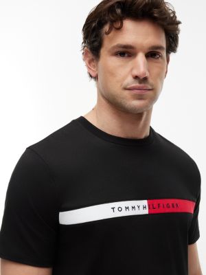 Мужские футболки Tommy Hilfiger Colorblock Flag Stripe Logo T-Shirt — фото 3