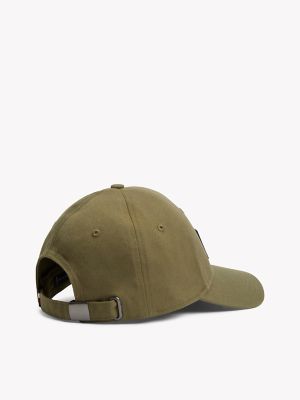 Hilfiger Patch Logo Baseball Cap, Deep Lichen Green