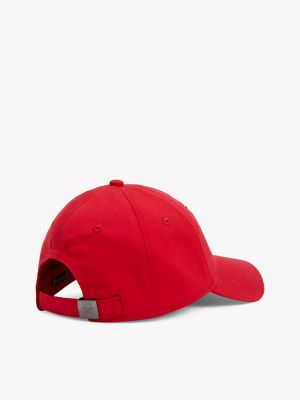 Hilfiger Varsity Logo Cap, Apple Red
