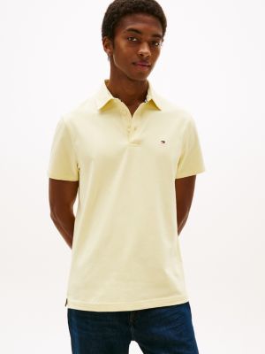 Slim Fit Jersey Knit Polo, Lemon Zest