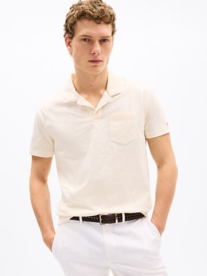 Regular Fit Pocket Polo, Calico