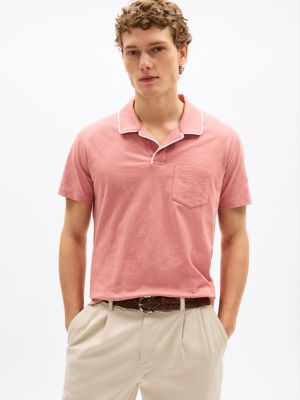Regular Fit Pocket Polo, Teaberry Blossom