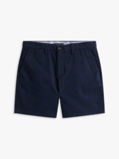 7" Allover Flag Chino Short — Navy 5