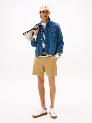Pull-On Peached Twill Short, Classic Khaki