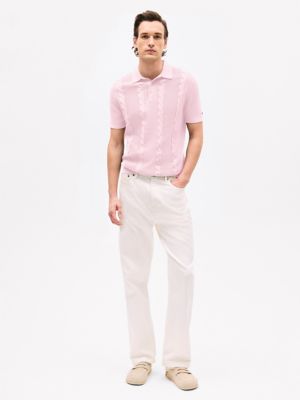 Cable Knit Sweater Polo | Tommy Hilfiger