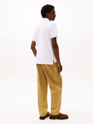 Regular Fit Embroidered Stripe Polo | Tommy Hilfiger