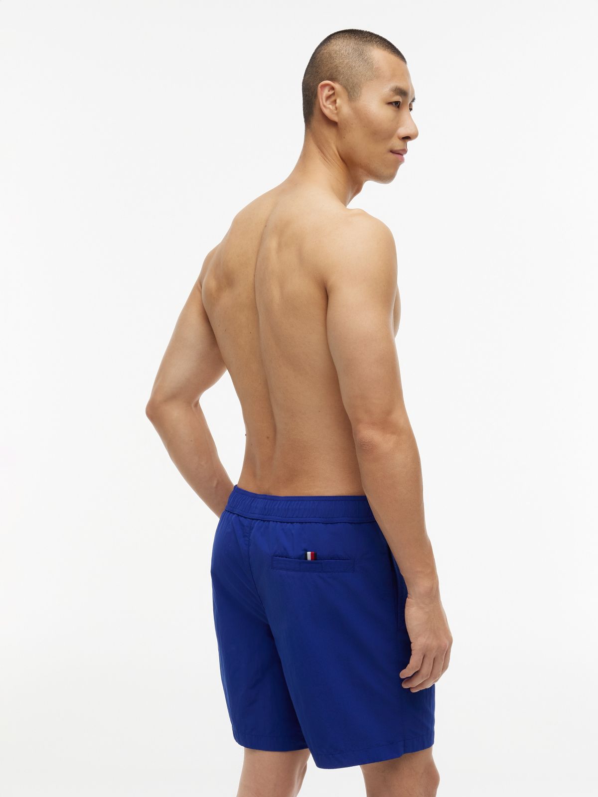 Tommy Logo 7" Swim Trunk — Wedge Blue