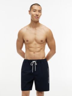 Tommy Logo 7" Swim Trunk — Navy 1