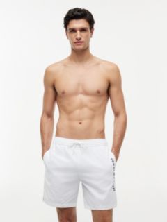 Tommy Logo 7" Swim Trunk — Optic White 1