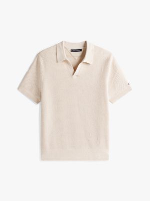 Open-Weave Sweater Polo | Tommy Hilfiger USA