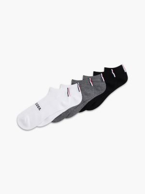 Monotype Sport Ankle Sock 6-Pack, Turbine Grey Multi