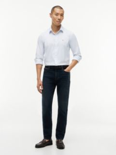 Regular Fit Striped TH Performance Shirt — Sky Blue/White Stripe 2