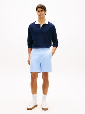 Regular Fit 7" Comfort Waist Tommy Short, Light Blue