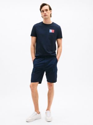 Garment-Dyed Cargo Short, Navy