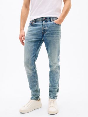 Slim Jean, Faded Medium Wash Denim