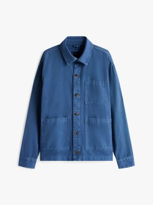 Lightweight Cotton-Linen Shirt Jacket | Tommy Hilfiger USA