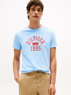 Hilfiger 1985 Logo T-Shirt, Vessel Blue