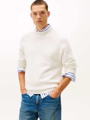 Rollneck Sweater, Ivory