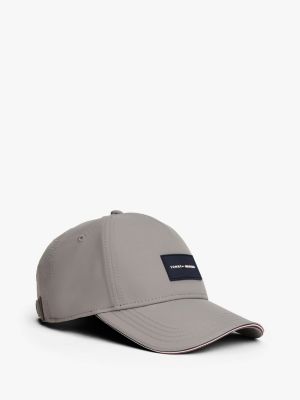 Logo Patch Baseball Cap, Mid Grey