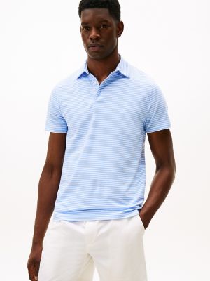 Slim Fit Stripe Polo, Harbor Cove Stripe