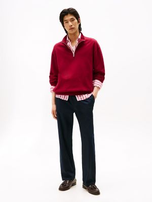 Stretch Poplin Pull-On Pant, Navy