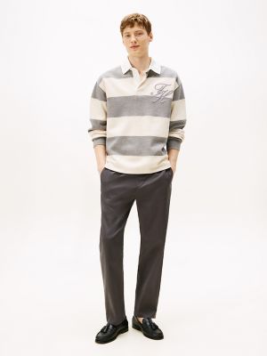 Stretch Poplin Pull-On Pant, Dark Ash