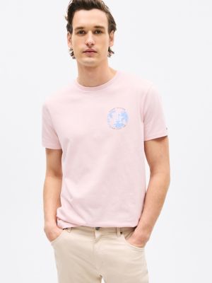 Tommy Palms Logo T-Shirt, Whimsy Pink